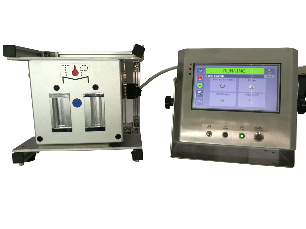 Smart thermal transfer coding machine