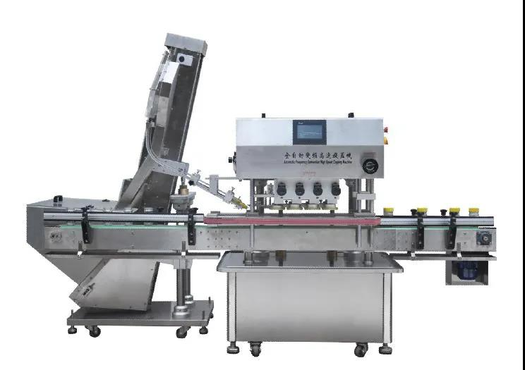 Xueba Fully Automatic High-Speed Capping Machine; Fully Automatic Filling, Capping, and Screw-Capping Machine