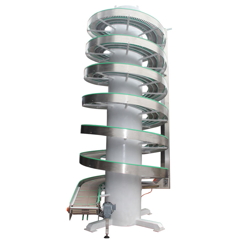 Chain-plate screw conveyor