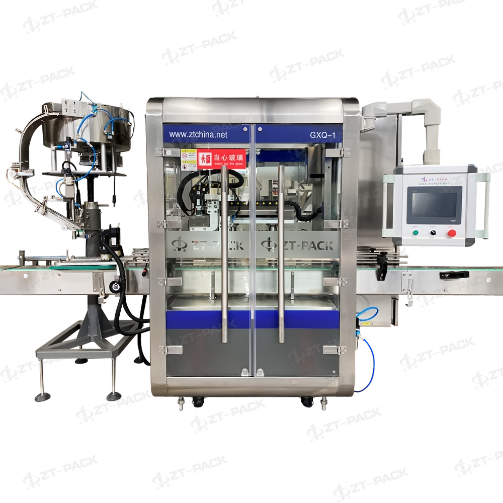 Follow‑along capping machine