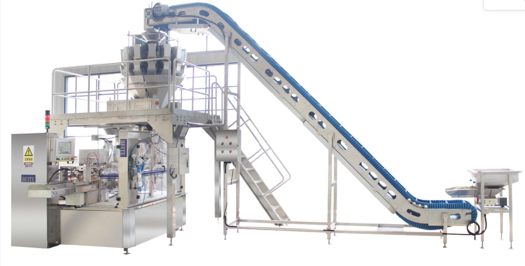 Fully automatic bag-filling granule packaging machine