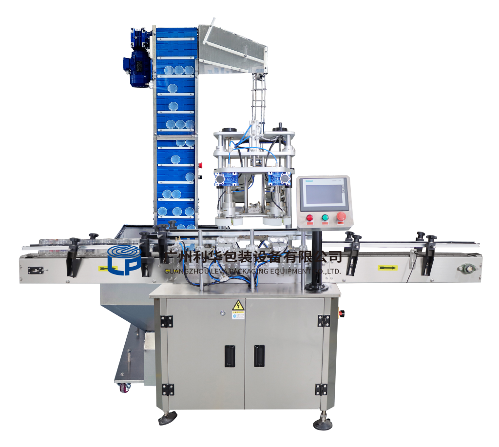 Capping machine, snack packaging production line