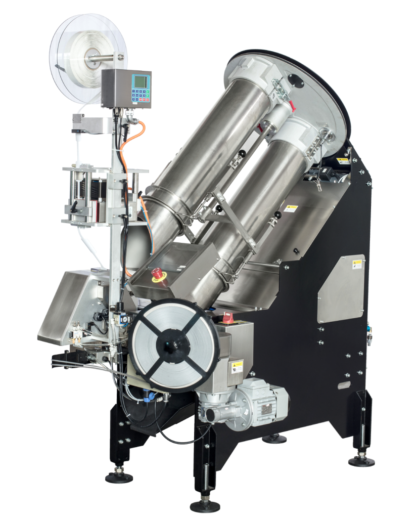 Vertical mesh bag packaging machine