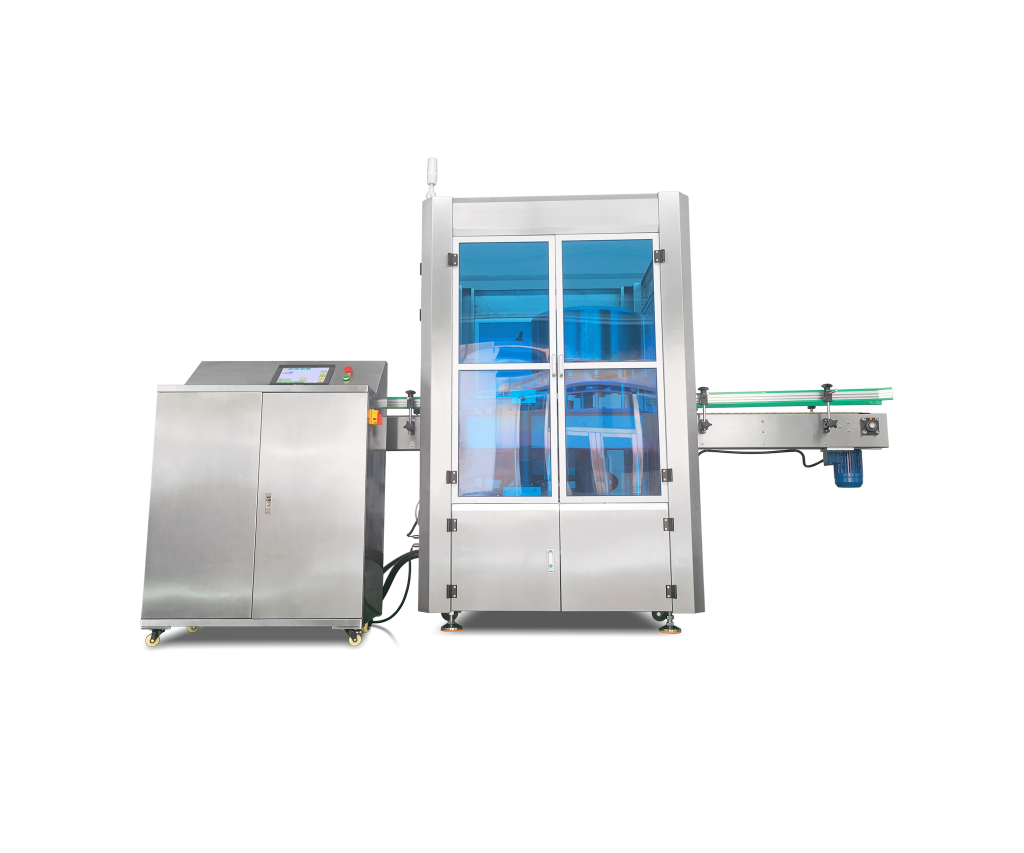 FULL AUTOMATIC HOT MELT GLUE 12 STATIONS ROUND BOTTLE LABELING MACHINE