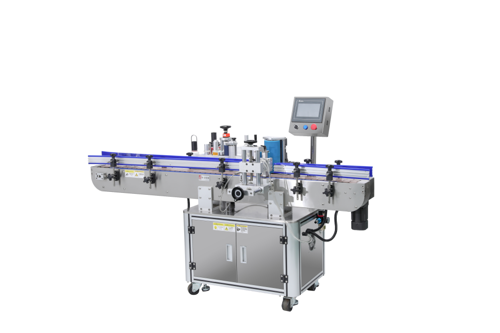 Round bottle labeling machine