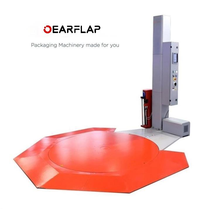 A-EF-CRT-L16824L-PC2- CC LOW TURNTABLE WRAPPER WITH  AUTOMAC CUT AND CLAMP