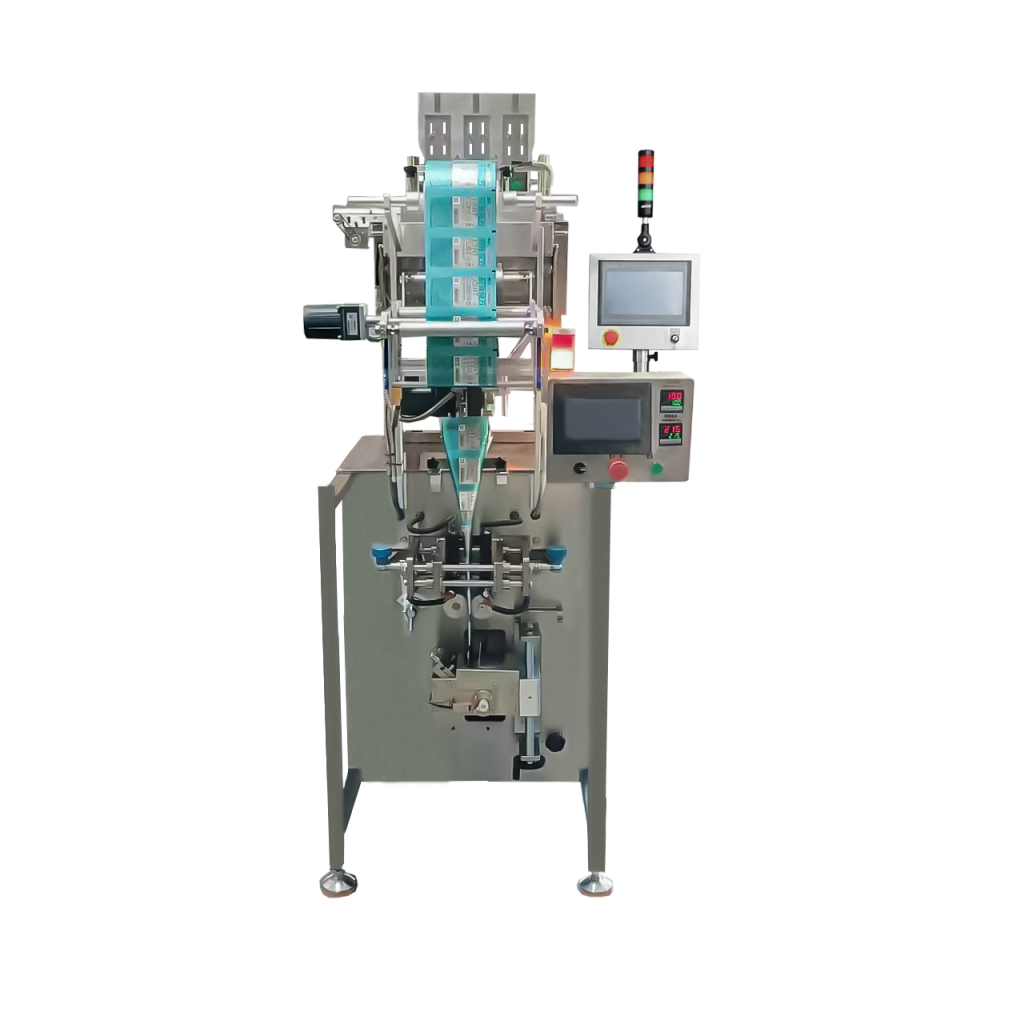Granule three-side sealing packaging machine