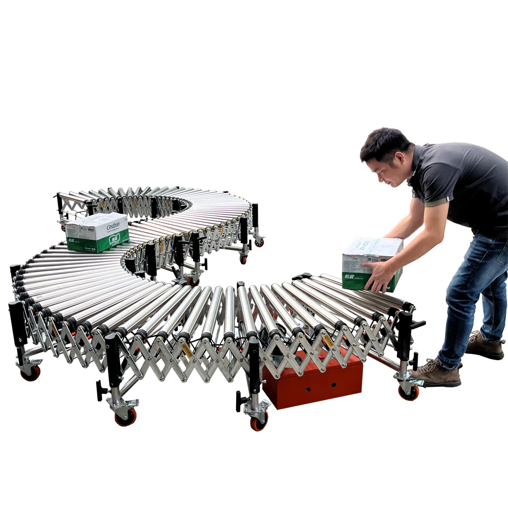 Powered roller conveyor