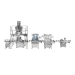 AUTOMATIC GRANULAR/POWDER/LIQUID MATERIAL FILLING AND PACKAGING PRODUCTION LINE