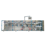 HORIZONTAL FILM ROLL PACKAGING MACHINE