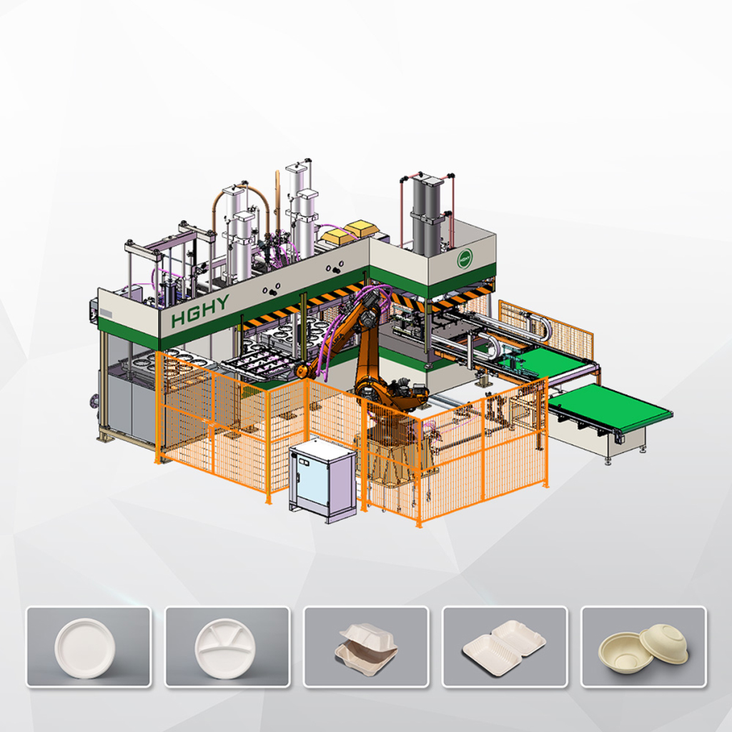 PULP MOLDED TABLEWARE MACHINE