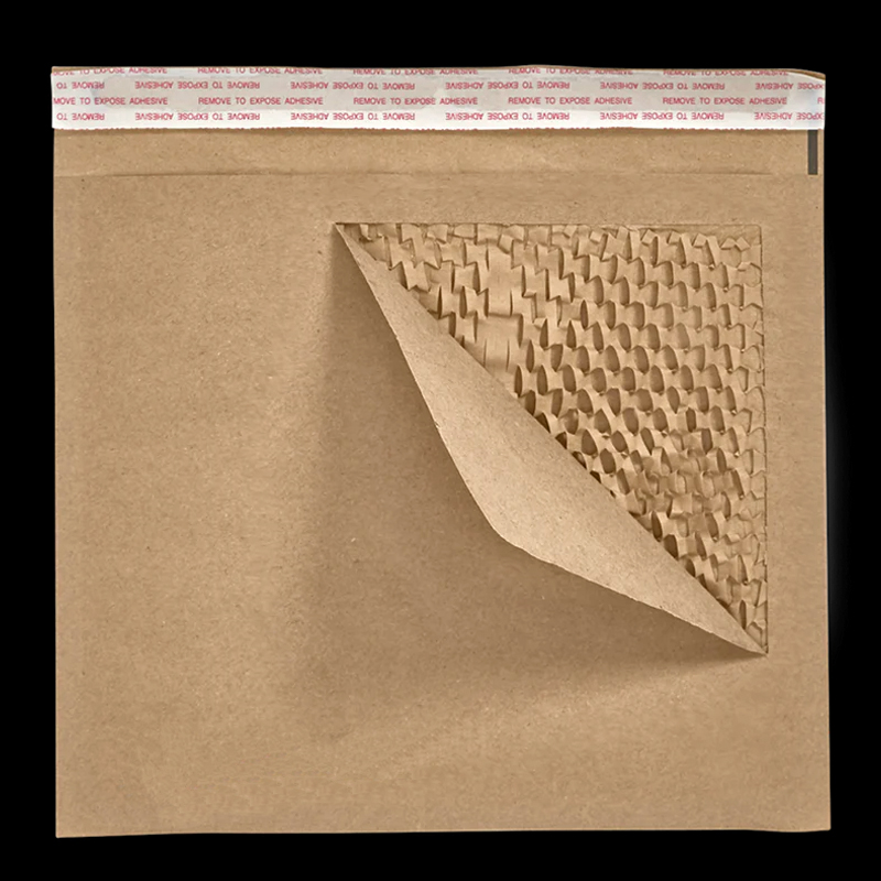 COMPOSTABLE HONEYCOMB PAPER PADDED MAILER