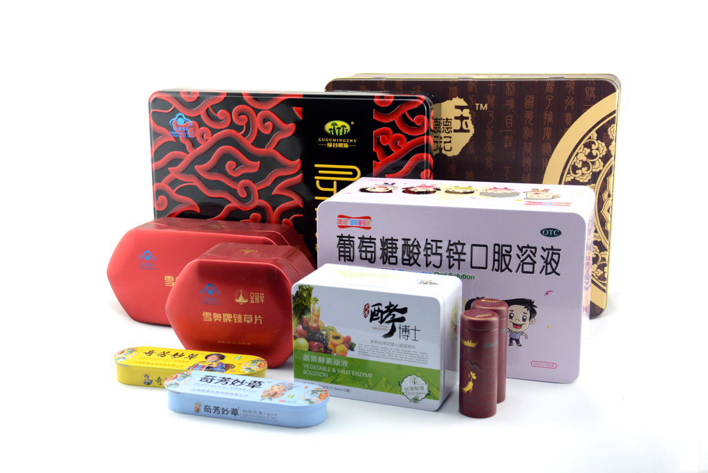 Iron box for health and wellness products