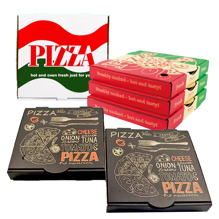 CORRUGATED PIZZA BOX