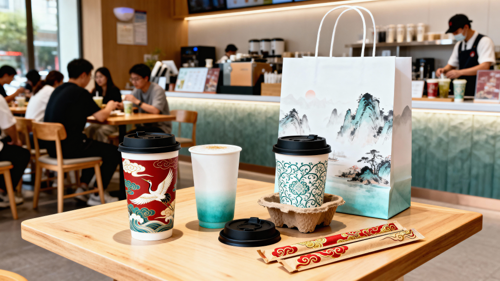 Eco-friendly Tea Beverage Packaging Series