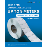 UHF RFID ON METAL FLEXIBLE TAG