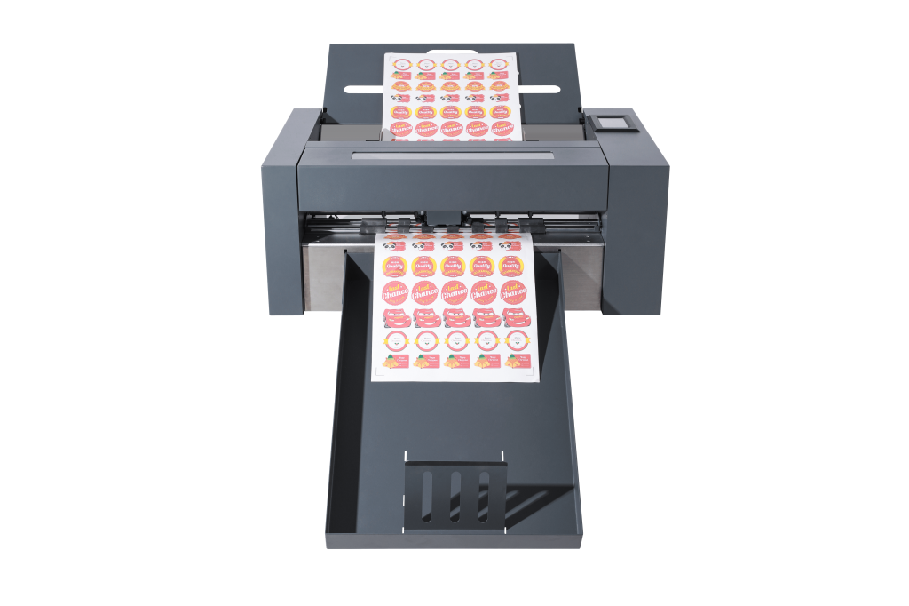 YITU HY370D AUTOMATIC LABEL AND ADHESIVE STICKER CUTTER: PRECISION DIE CUTTING AND CREASING WITH SERVO MOTOR