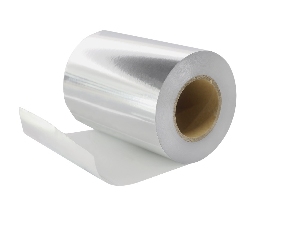 SILVER BOPP LABEL MATERIAL