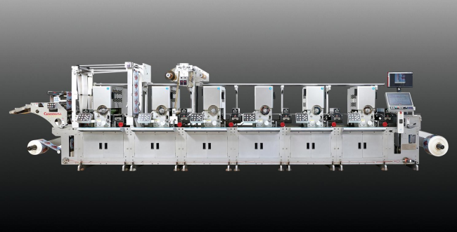 CS-JQ350G MUTIFUNCTIONAL HIGH SPEED FULL ROTARY &INTERMITTENT PRINTING MACHINE + BACK SIDE PRINTING + COLD FOIL STAMPING + CCD CAMERA