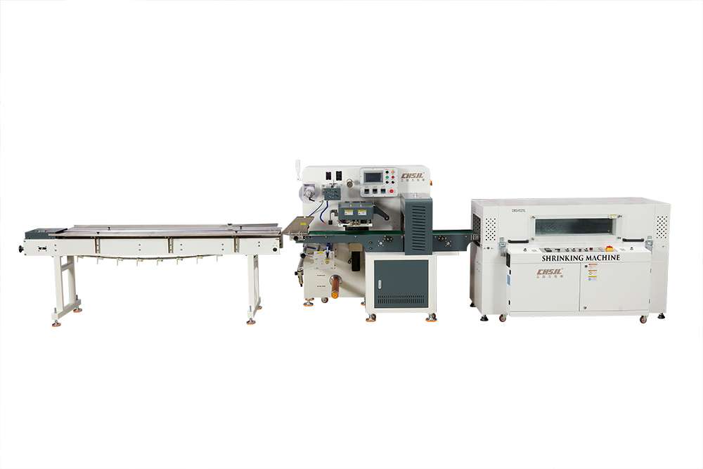 PILLOW TYPE HEAT SHRINKABLE PACKAGING MACHINE SZS-590X