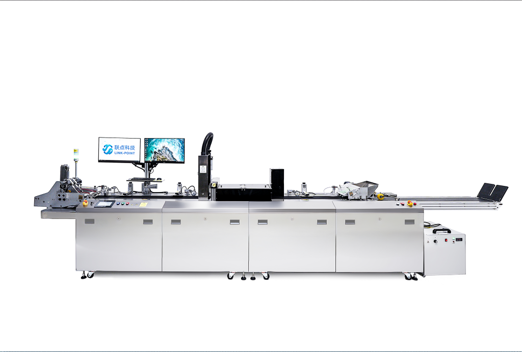 RFID-801C TAG ENCODING, DIGITAL PRINTING, AI QUALITY INSPECTION, SCRAPPING, COUNTING AND SORTING MACHINE
