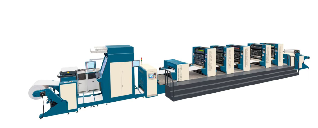 WJPS-1050 MODULAR DESIGN INTERMITTENT OFFSET  PRINTING MACHIN