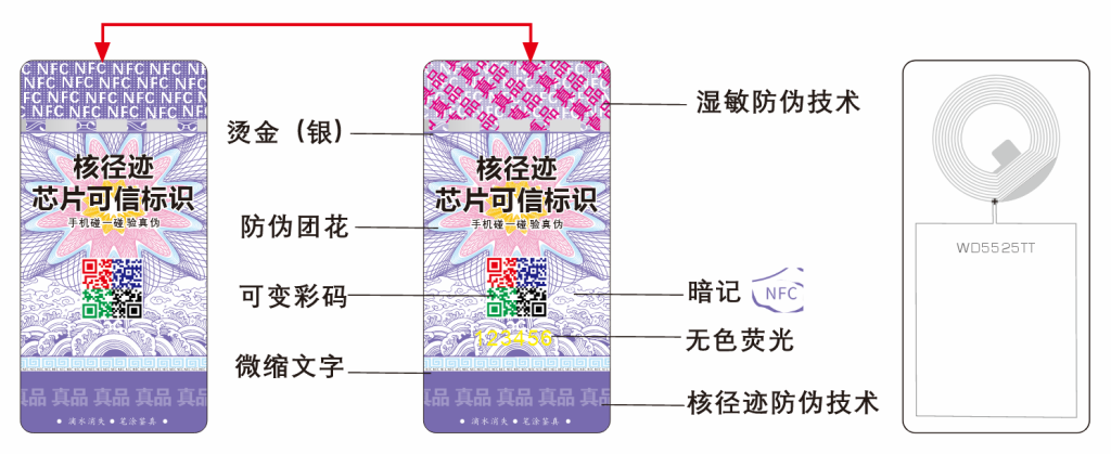 NUCLEAR TRACK TRACK ANTI-COUNTERFEITING TECHNOLOGY