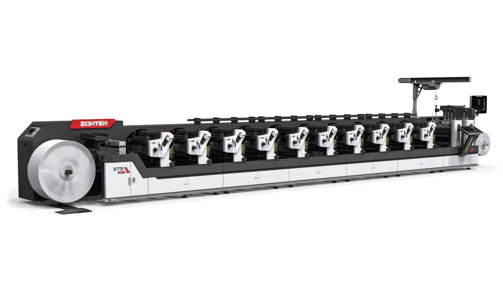Zhongte TEBA-450 Multi-Function Unit-Type Flexographic Printing Press