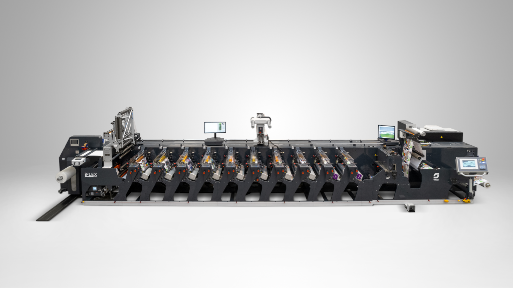 iFLEX flexographic label printing press