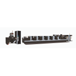 SHAFTLESS OFFSET INTERMITTENT/ FULL ROTARY LABEL PRINTING MACHINE