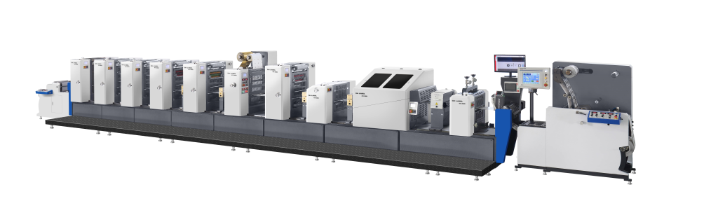 INTERMITTENT LABEL OFFSET PRINTING MACHINE