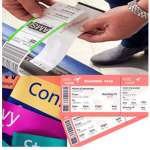 行李条材料-不干胶热敏合成纸