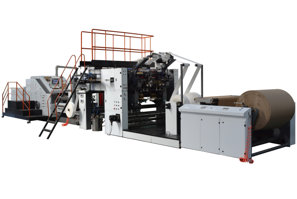 _AUTOMATIC PAPER BAG MACHINE WITH ROPE & FLAT HANDLES SERIES
