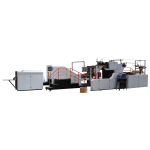 AUTOMATIC PAPER BAG MACHINES_WITH FLAT HANDLES OVERFOLDED OR UPRIGHT
