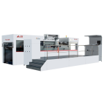AUTOMATIC FLAT-BED DIE CUTTING AND FOIL STAMPING MACHINE 