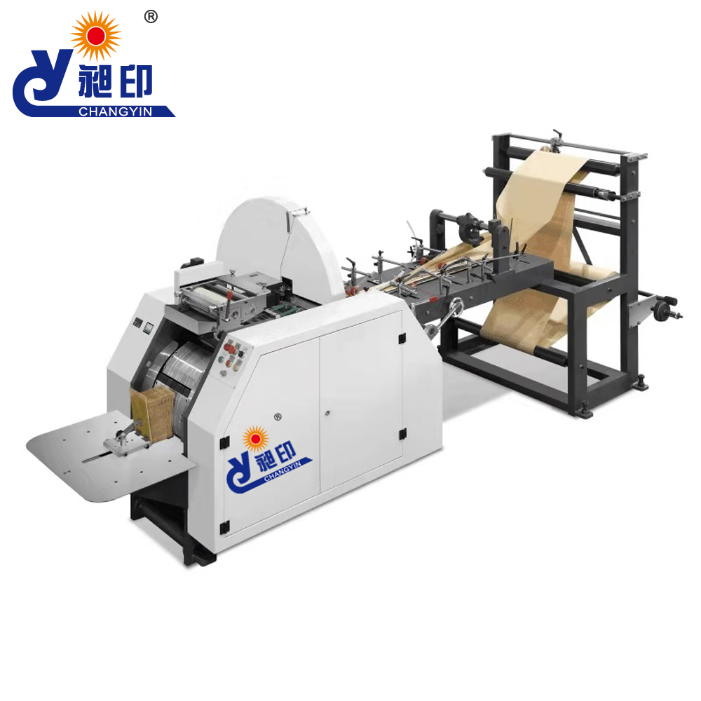 V BOTTOM PAPER BAG MAKING MACHINE MECHANICAL VERSION