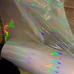 TRANSPARENT HOLOGRAM THERMAL FILM