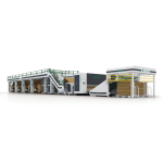 HX3000-1100G AUTOMATIC HIGH SPEED HONEYCOMB PAPER CORE PRODUCTION LINE
