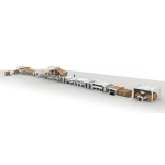 HF2400-100G AUTOMATIC HIGH-SPEED HONEYCOMB PAPERBOARD LAMINATING LINE