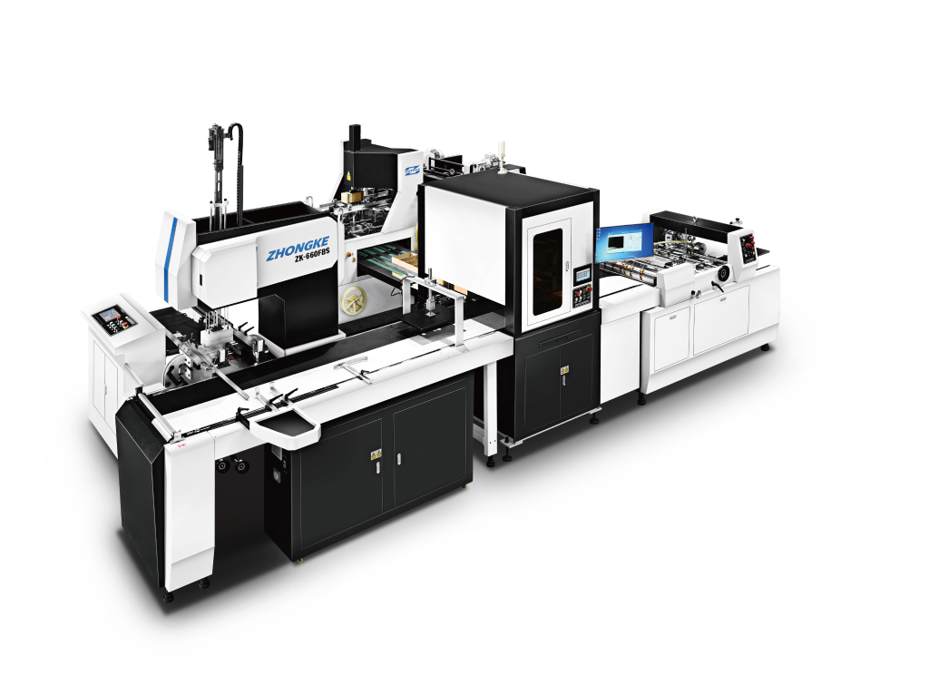 ZK-660FBS  FULLY AUTOMATIC  RIGID BOX  MAKING MACHINE