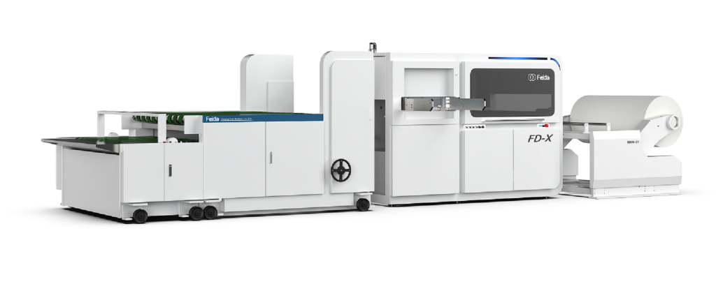 DIE CUTTING AND STRIPPING MACHINE