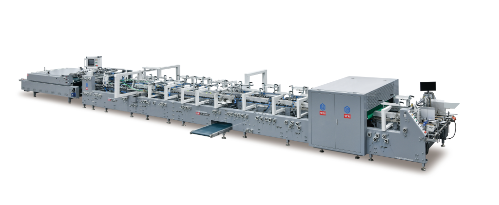 AUTOMATIC HIGH SPEED INLINE INSPECTION FOLDER GLUER