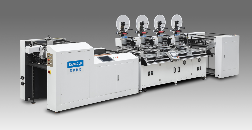 AUTOMATIC FOUR HEADERS RFID LABELING MACHINE
