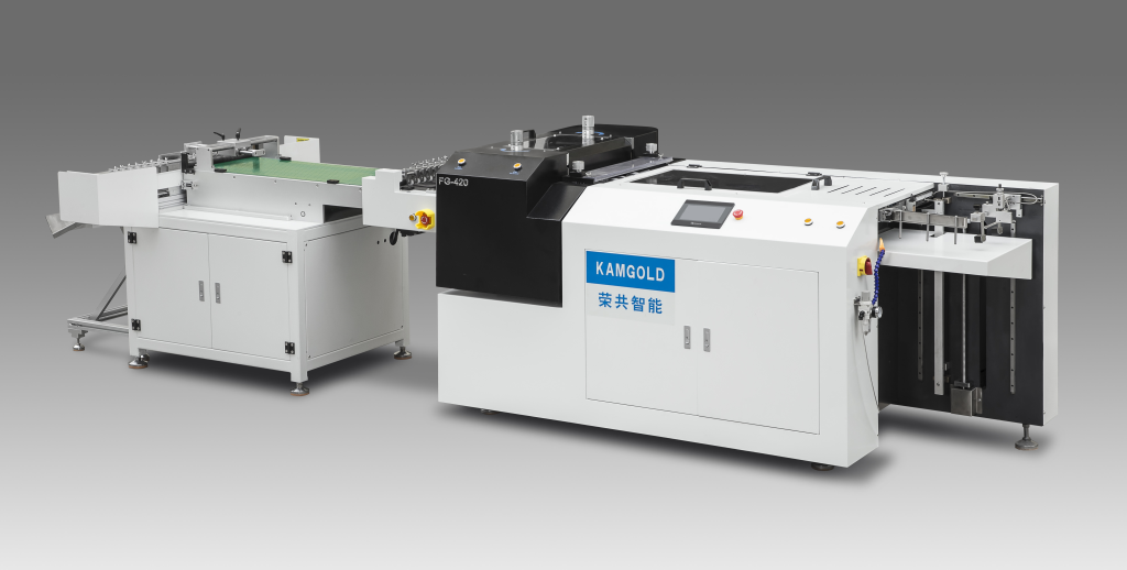 AUTOMATIC ROTARY DIE CUTTING MACHINE WITH WASTE DISCHARGING