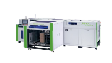 HR-900AFS集中清废收纸开槽机