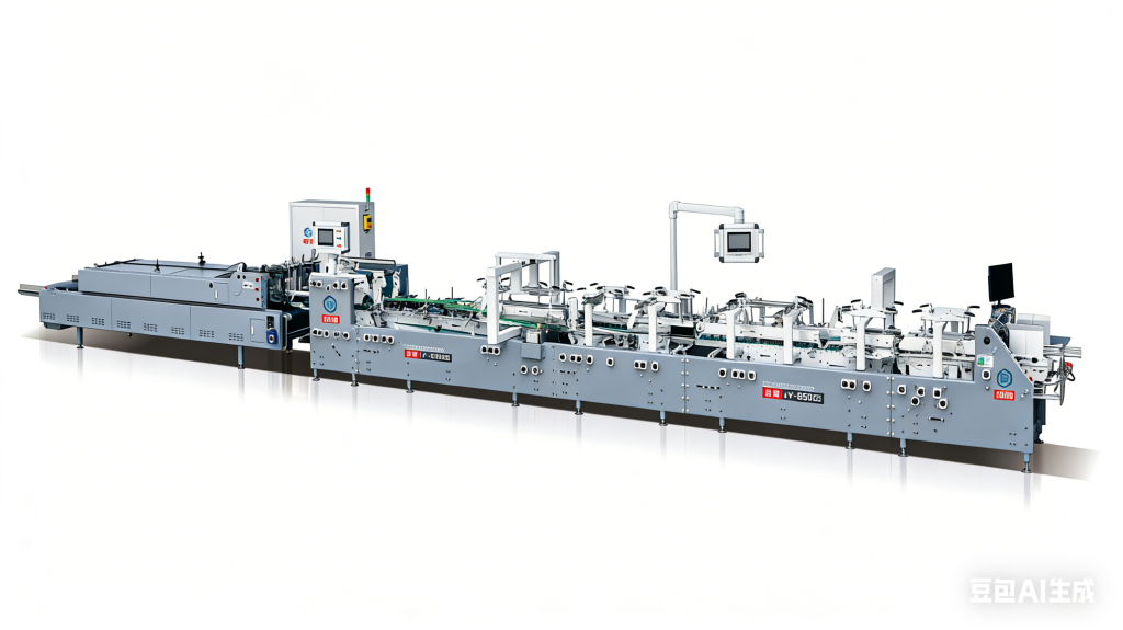 AUTOMATIC HIGH SPEED FOLDER GLUER