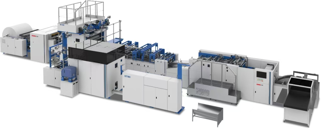 全自动手提袋制袋机