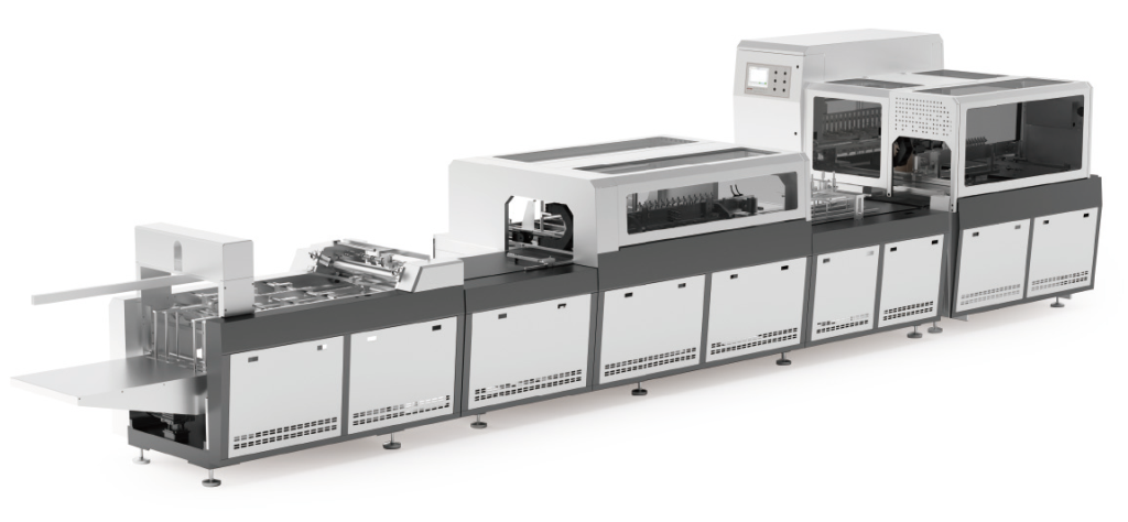 AUTOMATIC COLLAPSIBLE BOXSIDE WINGS MAKING MACHINE QZD-600W