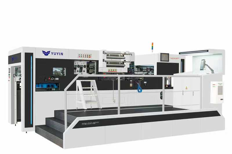 AAUTOMATIC DEEP EMBOSSING FOIL-FOIL-STAMPING AND DIE-CUTTING MACHINE