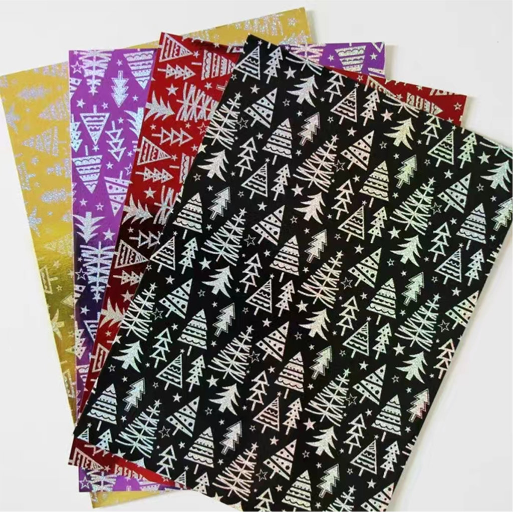 HOT STAMPING  GOLD GIFT WRAPPING PAPER